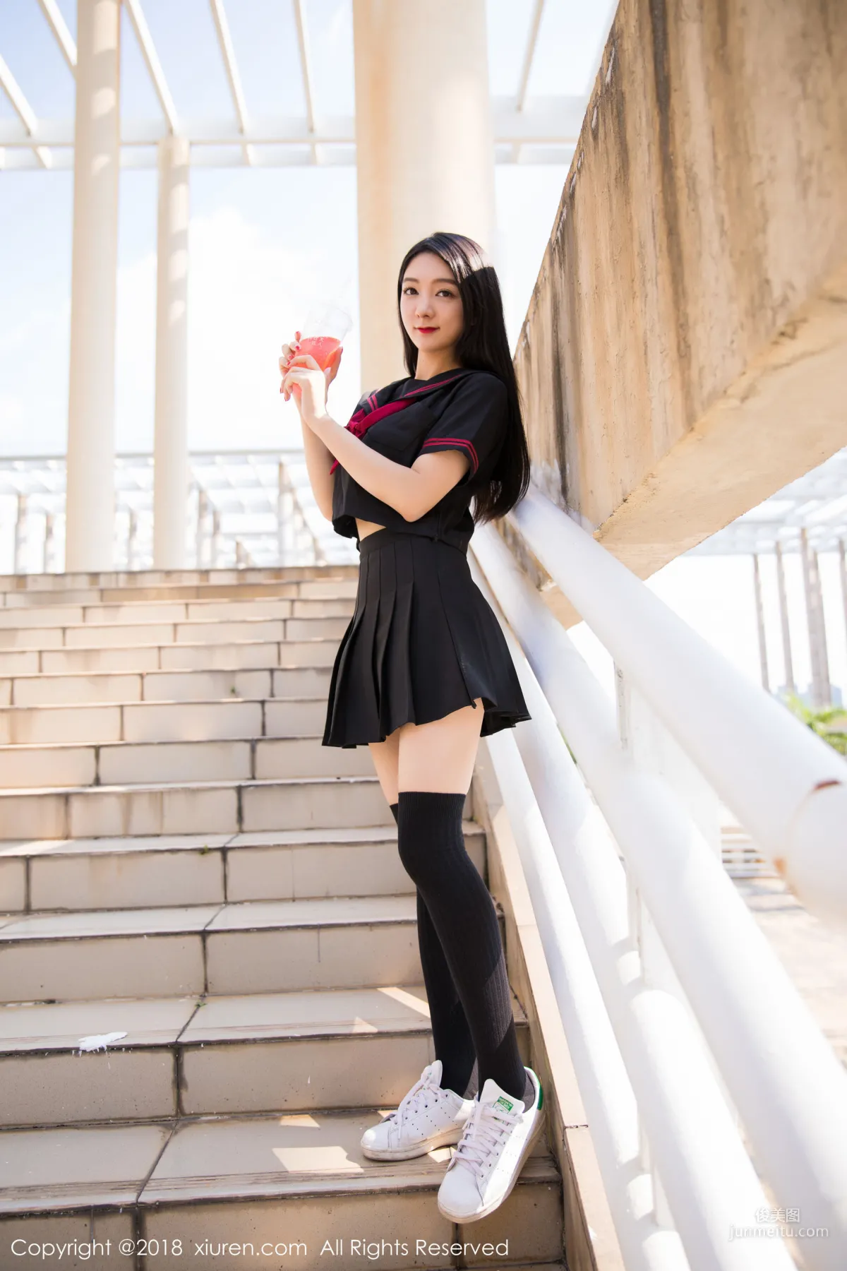 Angela Xiao Reba, Car Shoot Stockings Beautiful Legs [XiuRen] No.1156 Photo Set photo 14