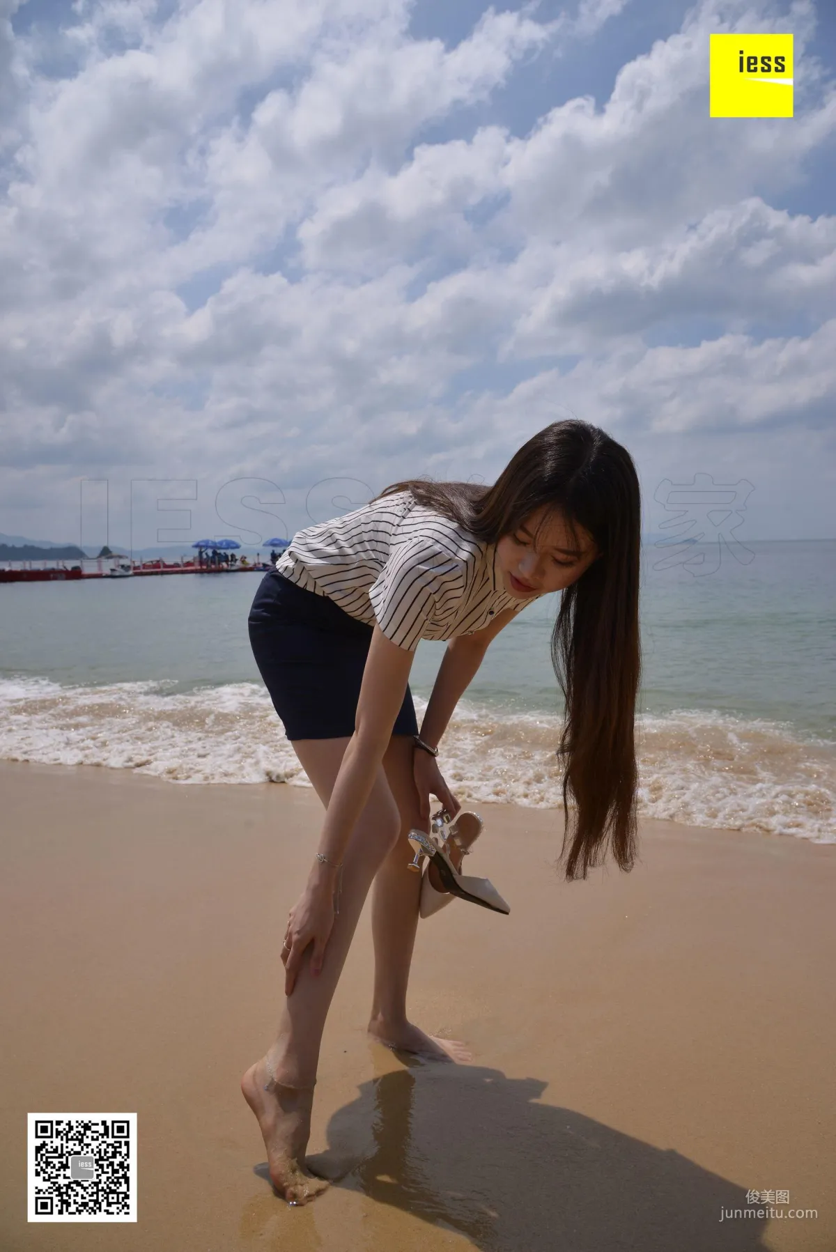 Jia Jia, Beach Uniform, Silk Enjoyment Jia [IESS] Devil Wednesday Special Issue 26 Photo Set photo 51