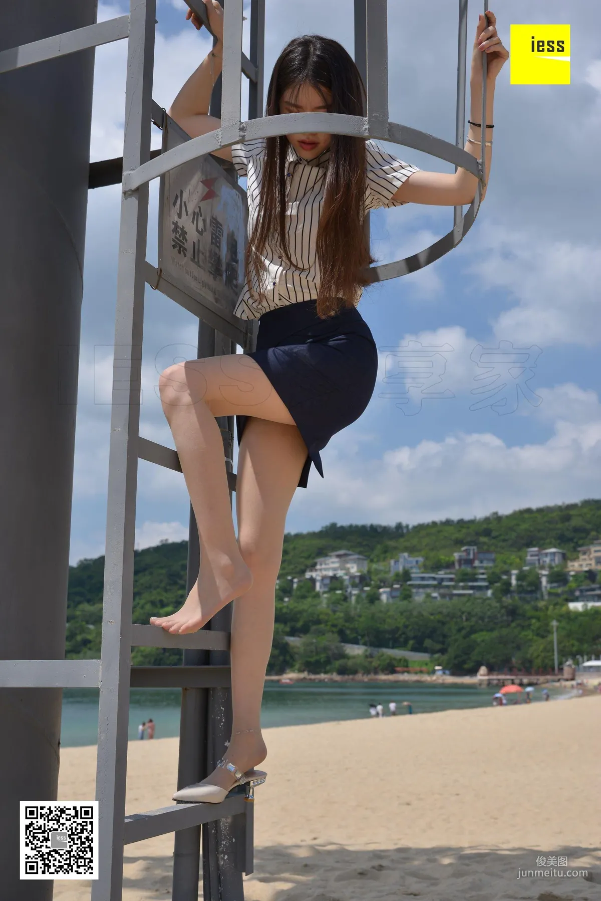 Jia Jia, Beach Uniform, Silk Enjoyment Jia [IESS] Devil Wednesday Special Issue 26 Photo Set photo 24