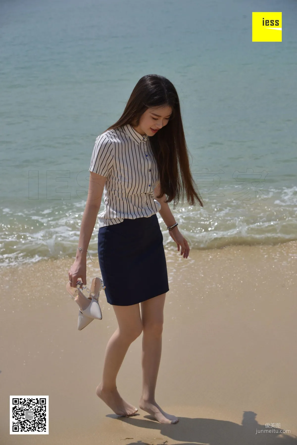 Jia Jia, Beach Uniform, Silk Enjoyment Jia [IESS] Devil Wednesday Special Issue 26 Photo Set photo 42