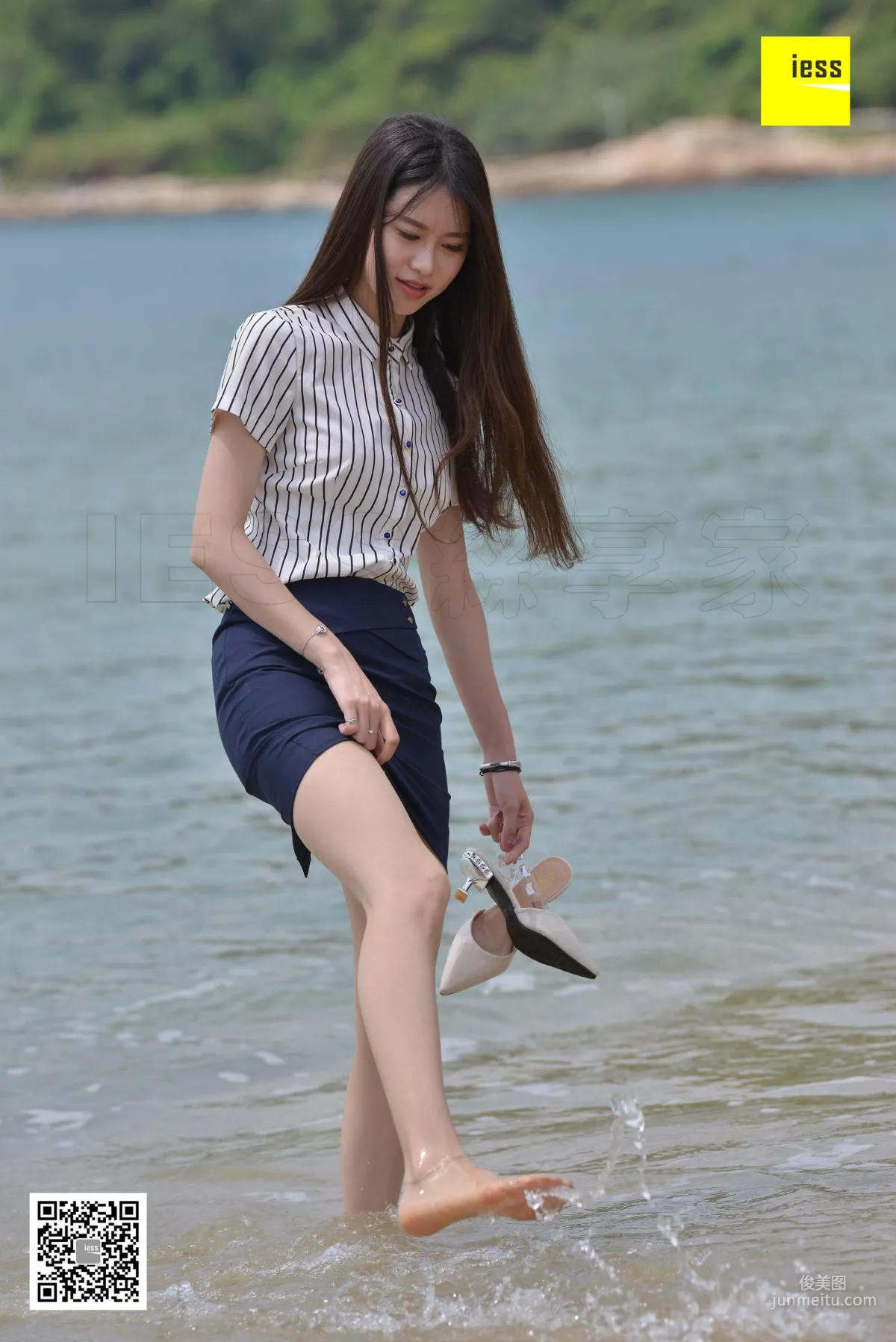 Jia Jia, Beach Uniform, Silk Enjoyment Jia [IESS] Devil Wednesday Special Issue 26 Photo Set photo 89