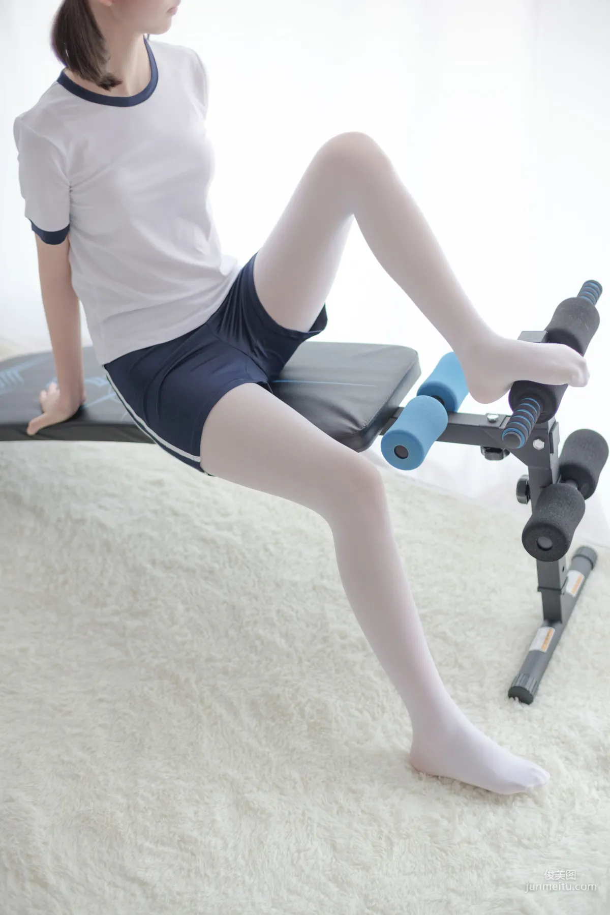 《白絲運動少女》 [森蘿财團] R15-013 寫真集 9