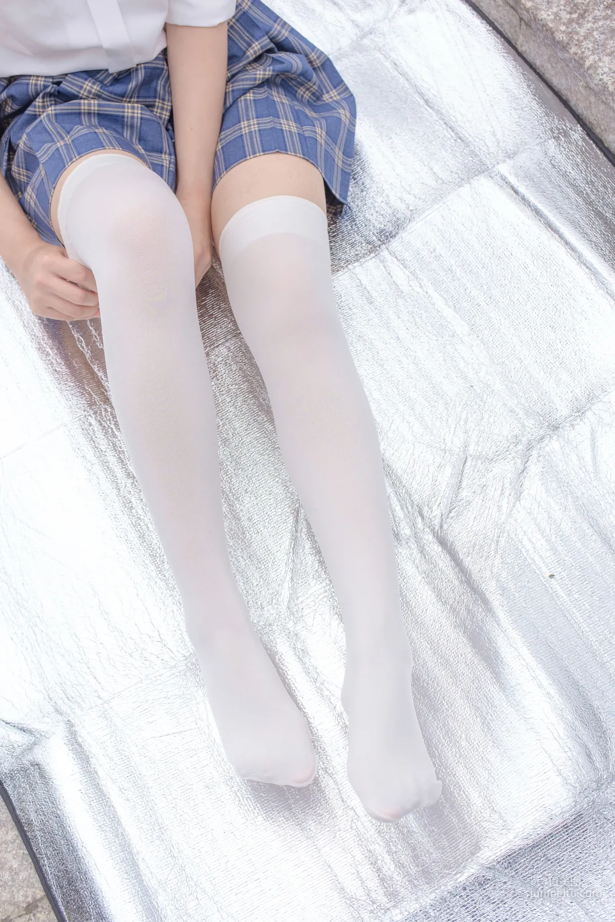《百褶裙白絲美足》 [森蘿财團] R15-039 寫真集 65