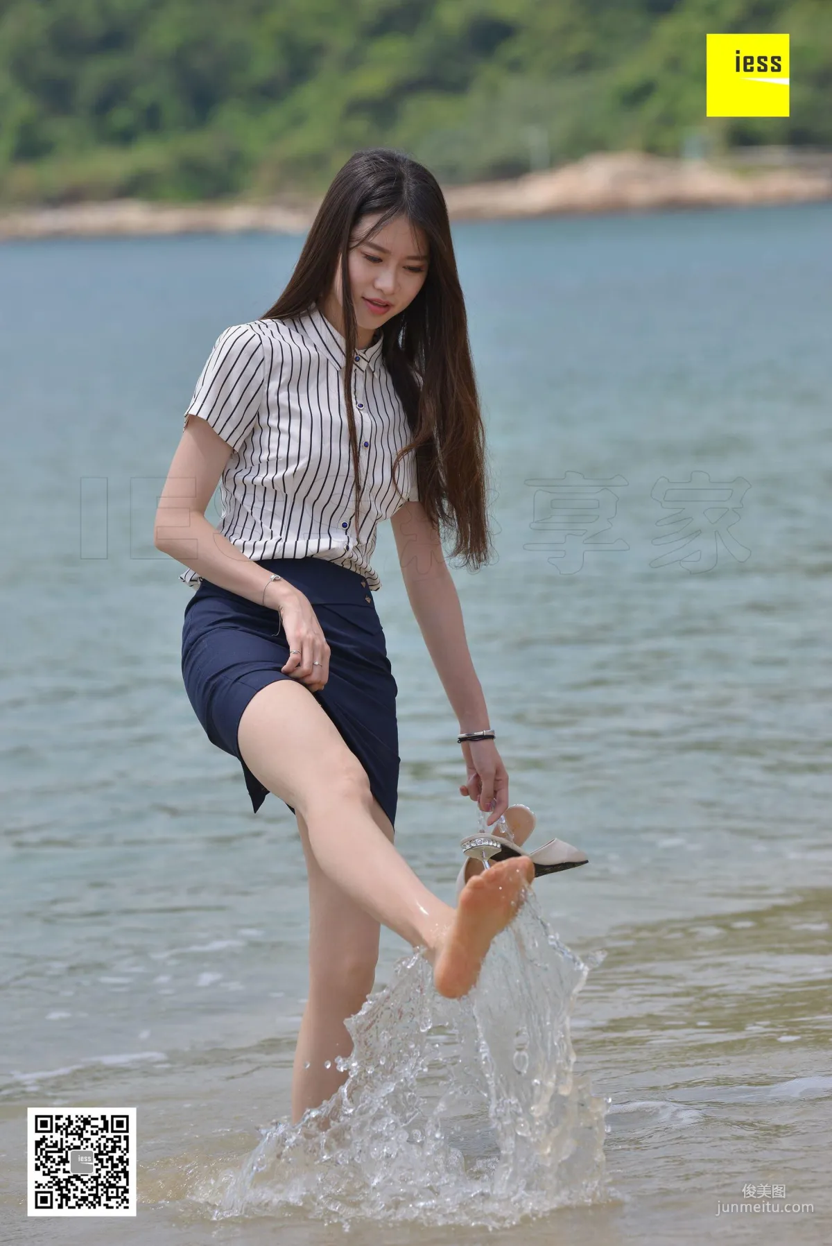 Jia Jia, Beach Uniform, Silk Enjoyment Jia [IESS] Devil Wednesday Special Issue 26 Photo Set photo 87
