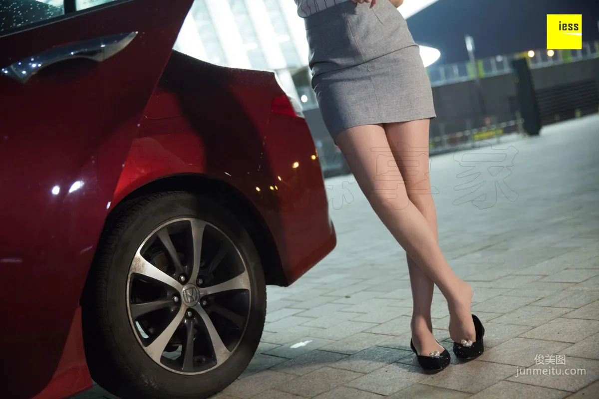Uniform Yun Yun Under the Streetlight [IESS] Devil Wednesday Special Issue 29 Photo Set photo 95