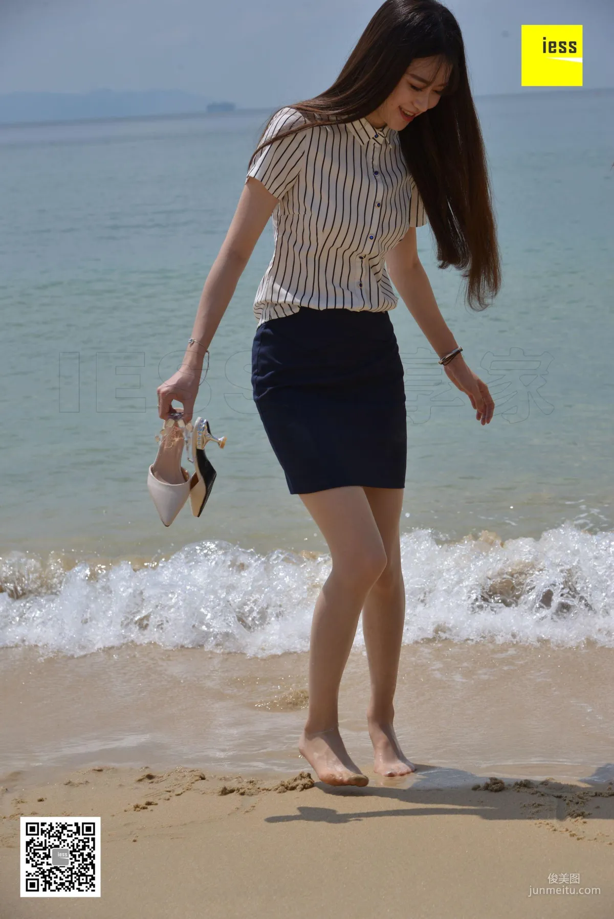 Jia Jia, Beach Uniform, Silk Enjoyment Jia [IESS] Devil Wednesday Special Issue 26 Photo Set photo 43