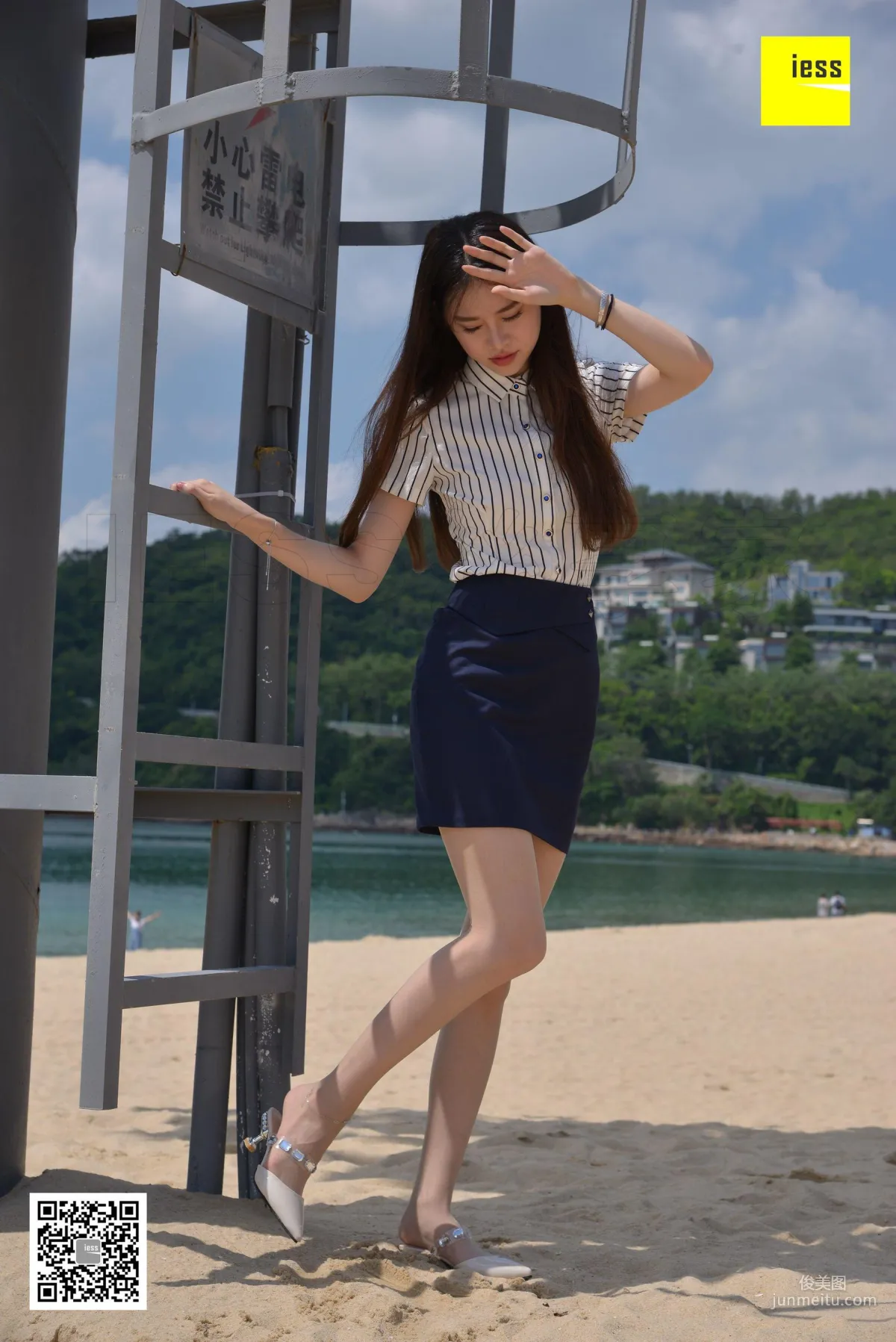 Jia Jia, Beach Uniform, Silk Enjoyment Jia [IESS] Devil Wednesday Special Issue 26 Photo Set photo 66