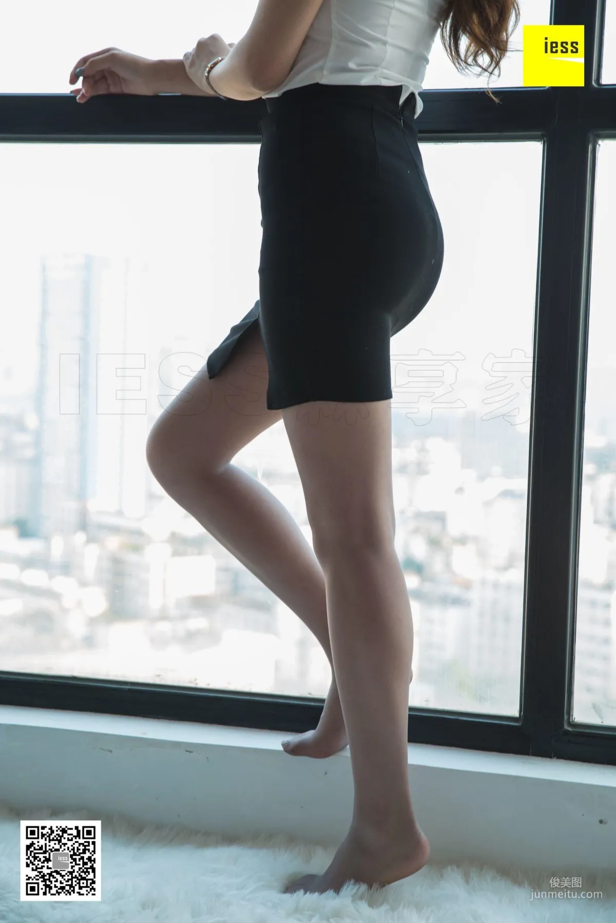 模特曦然 《你的新同事请查收》[异思趣向IESS] 写真集98