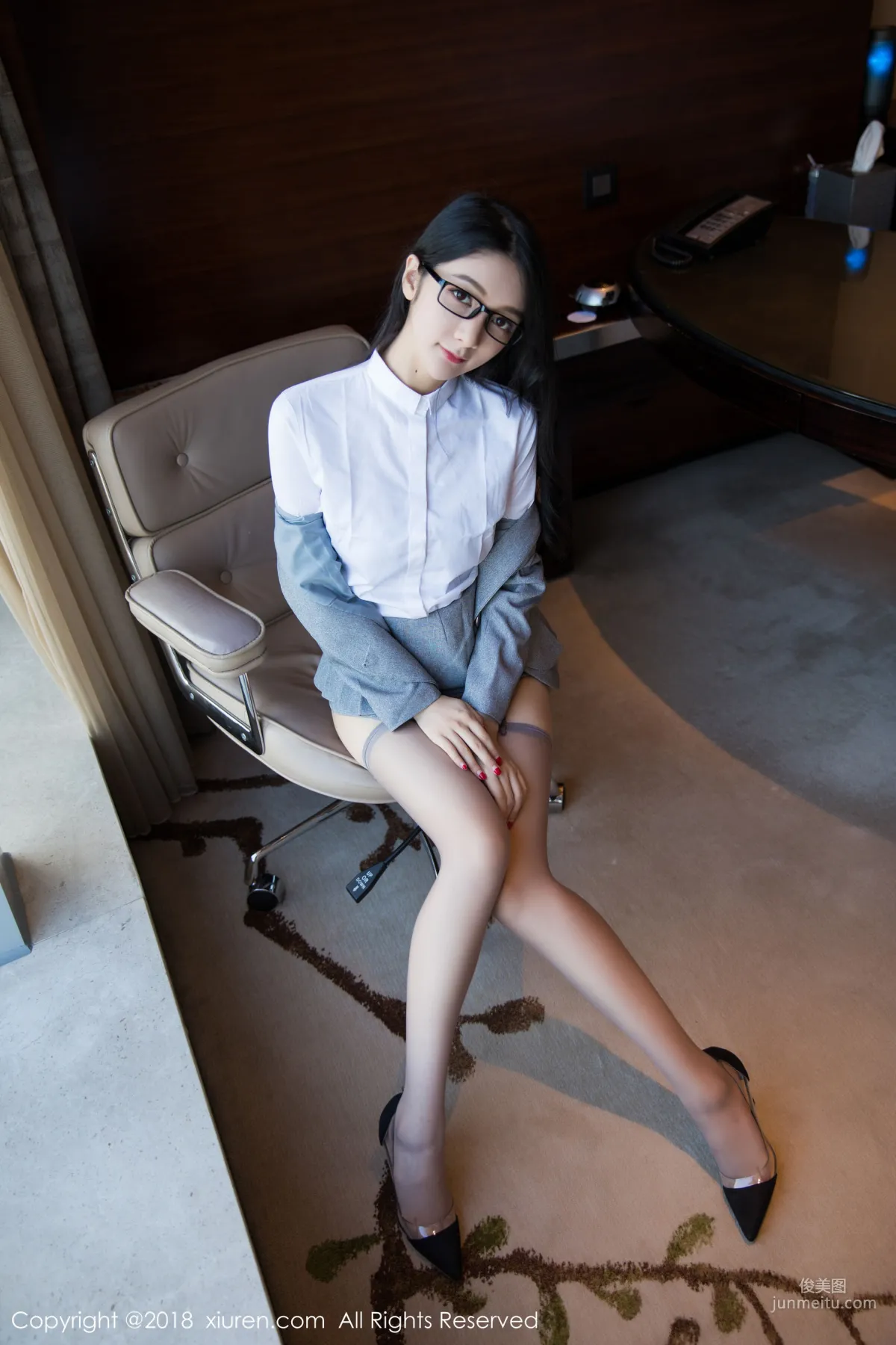 Angela Xiao Reba, Sexy OL Part 1 [XiuRen] No.1167 Photo Set photo 39