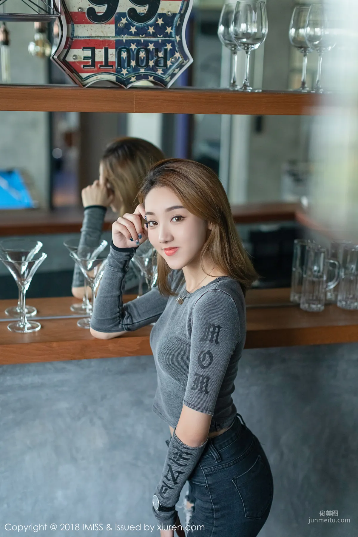 Meiqi vicky, A Very Elegant and Sweet Girl, [IMISS] Vol.295 Photo Set photo 34