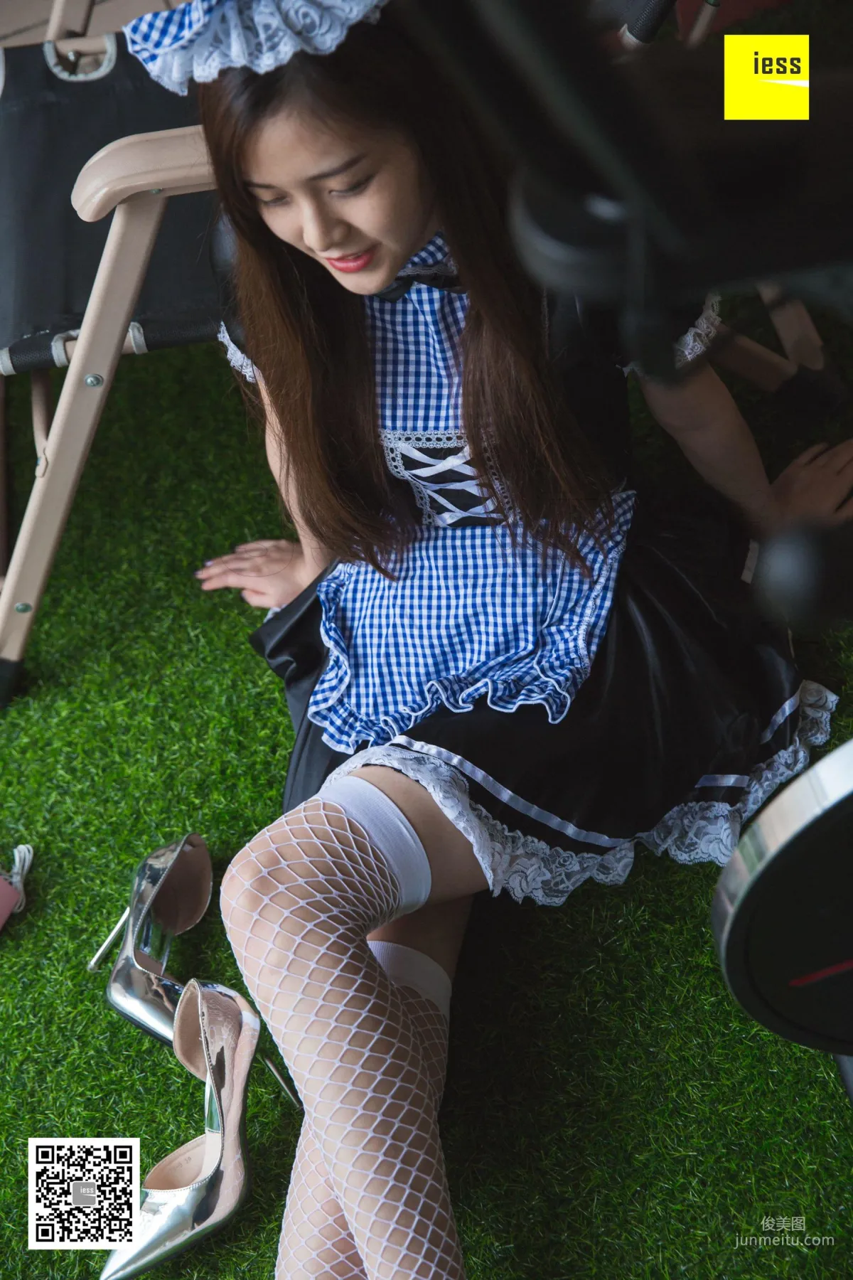 Models Jiumei Mengmeng, Twin Maids 2 [IESS] Photo Set photo 33