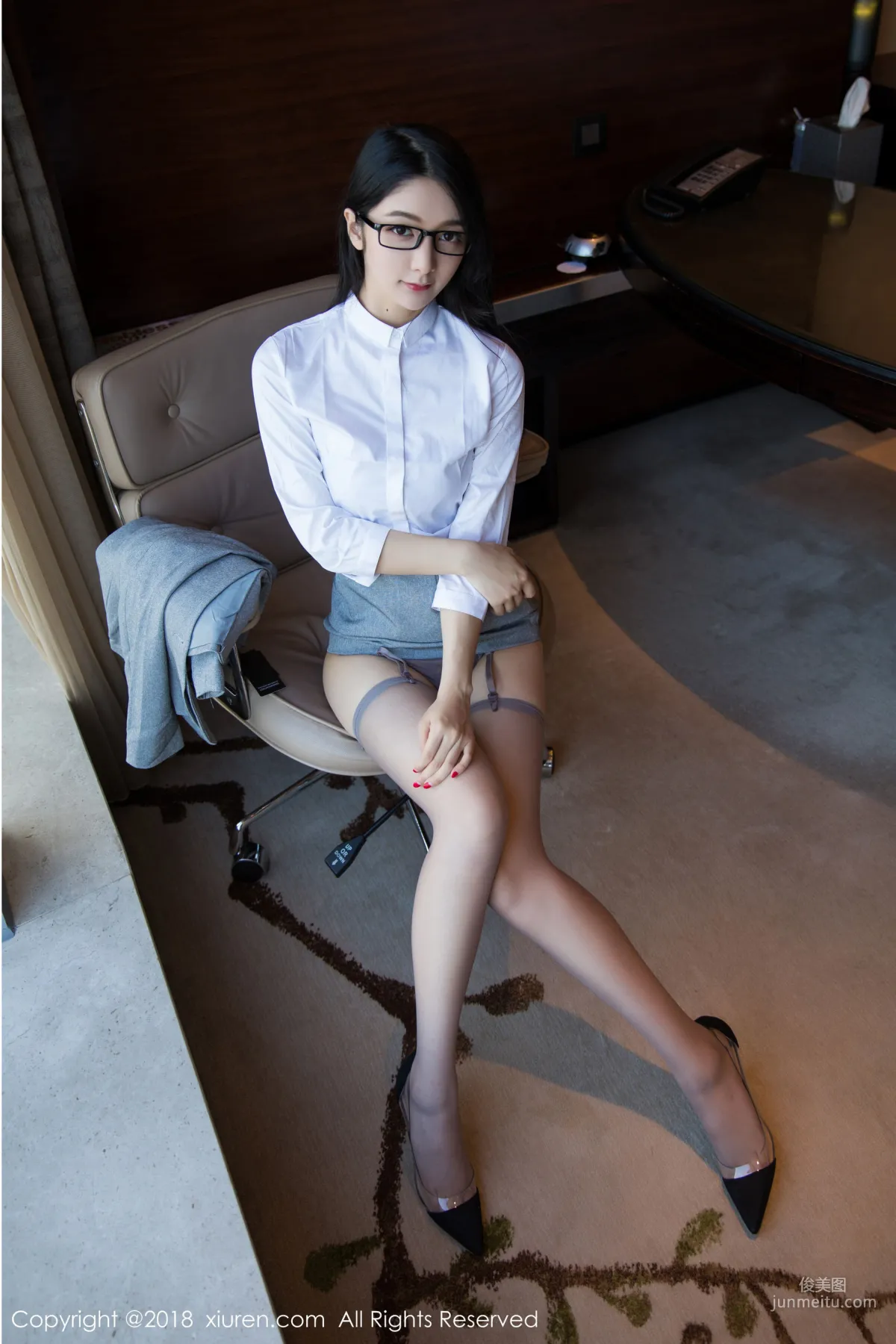 Angela Xiao Reba, Sexy OL Part 1 [XiuRen] No.1167 Photo Set photo 42