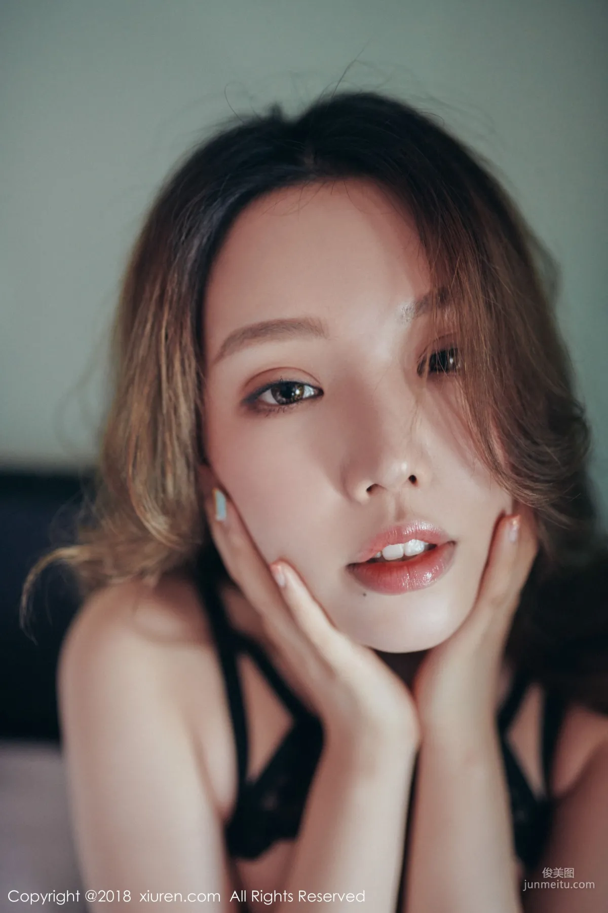 Huang Leran "Snow Breasts Beautiful Curves Thin Waist Red Lips" [XiuRen] No.1195 Photo Set photo 40