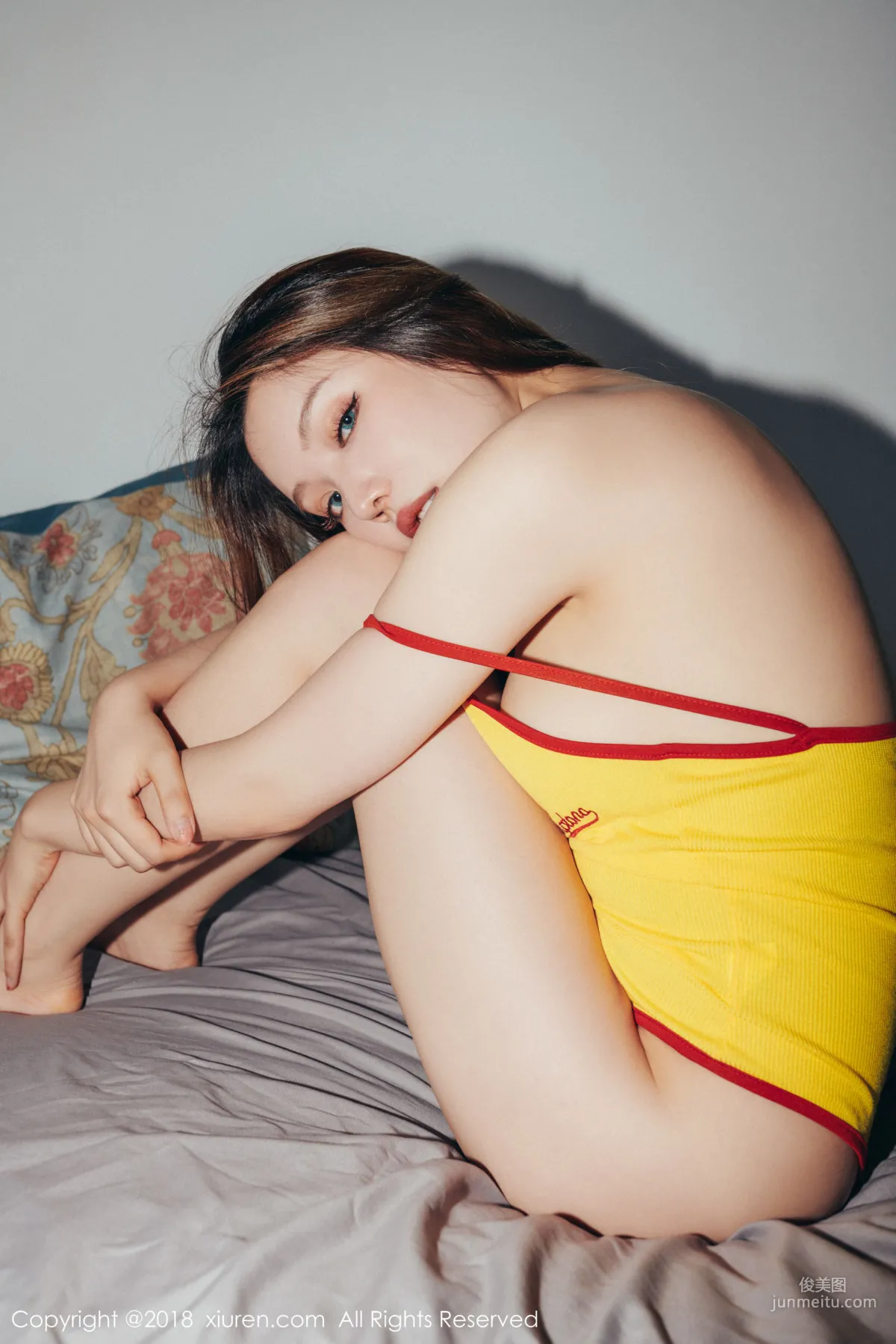 Huang Leran "Snow Breasts Beautiful Curves Thin Waist Red Lips" [XiuRen] No.1195 Photo Set photo 16