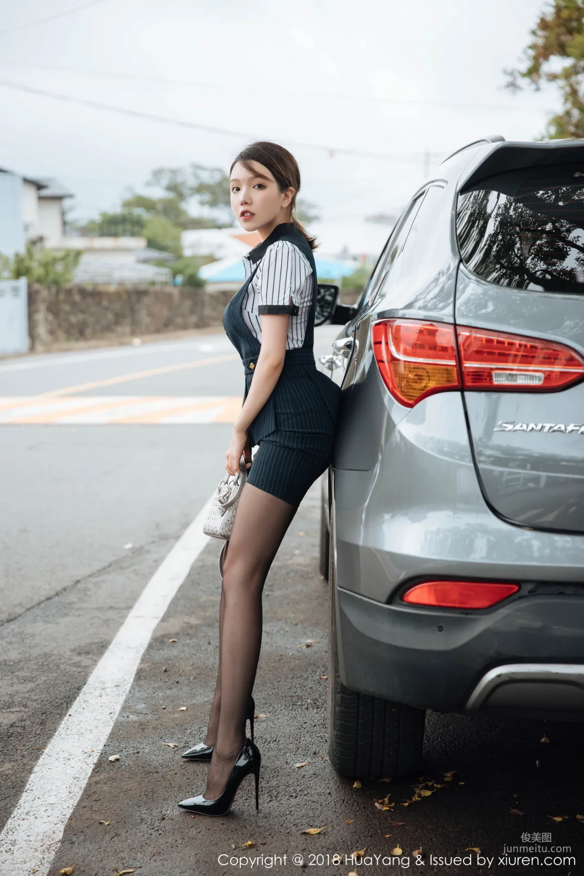 Huang Leran Black Stockings Temptation Splendid Presentation [HuaYang] Vol.087 Photo Set photo 11