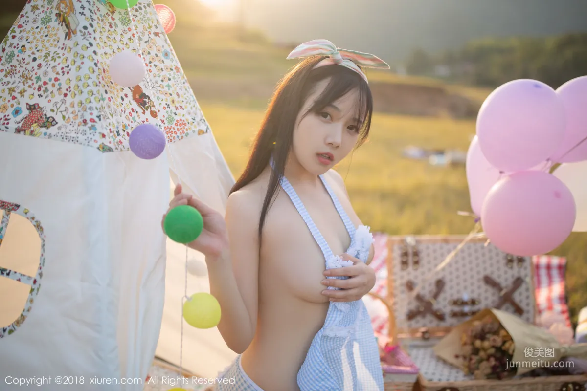 Xu Weiwei mia "Sexiness and Romance Under the Sunset" [XiuRen] No.1207 Photo Set photo 1