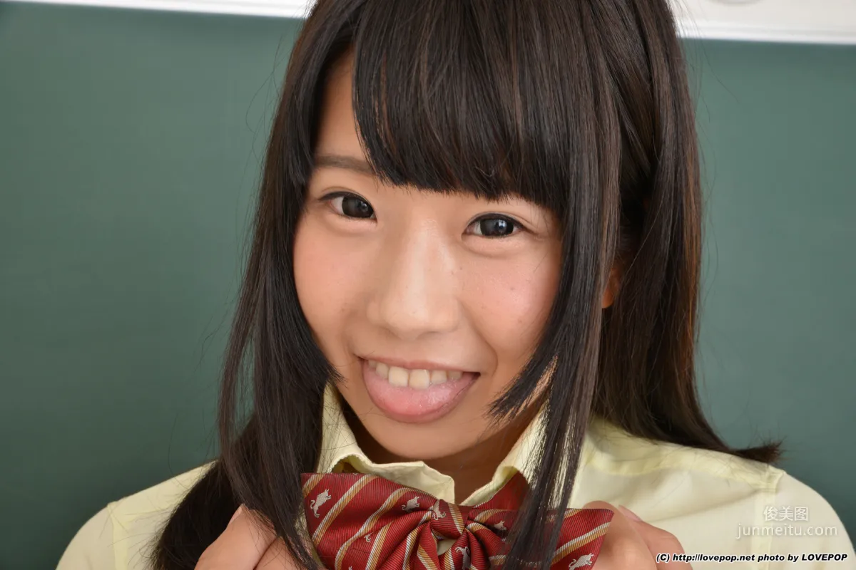 水嶋アリス《Uniform shirts - PPV》 [LOVEPOP] 写真集42