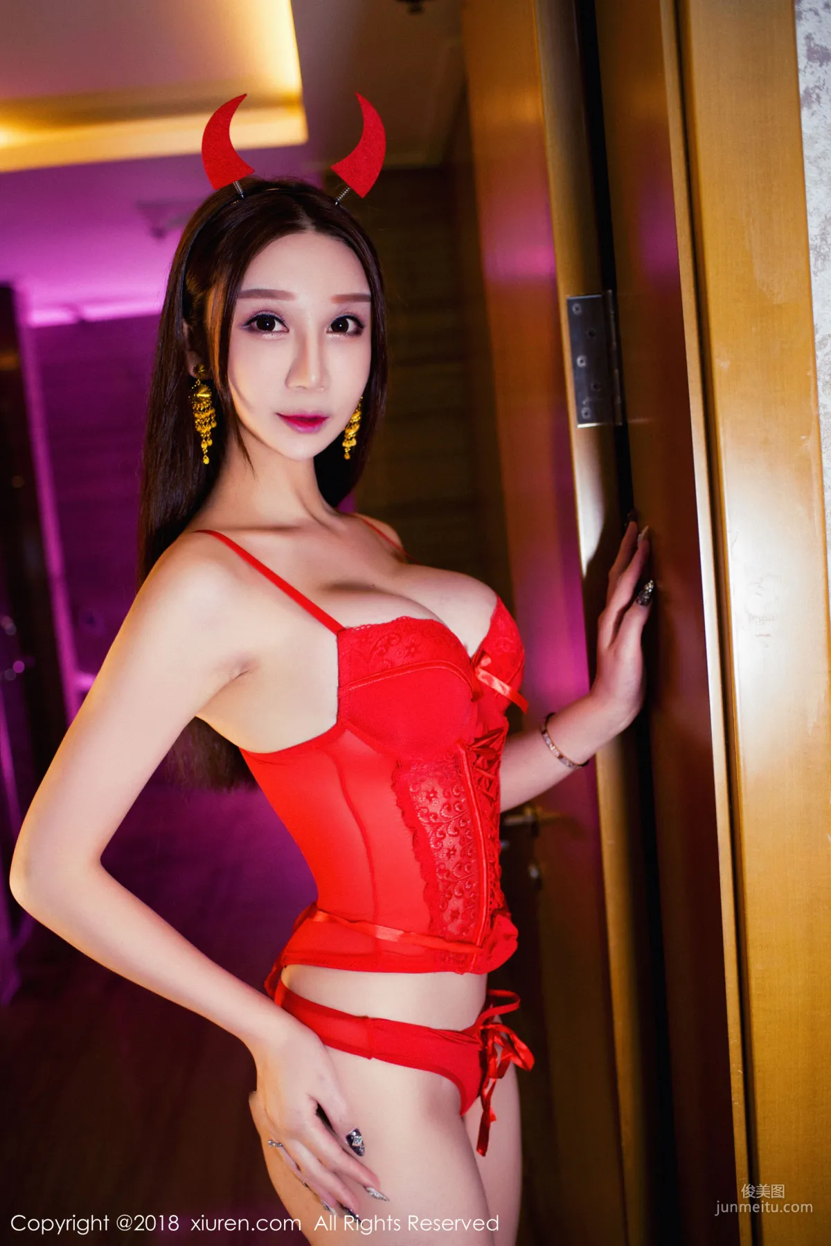 Li Mier Halloween Your Little Devil [XiuRen] No.1212 Photo Set photo 19