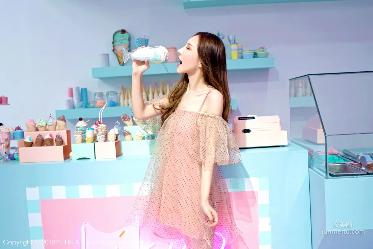 Wang Jiaying A Soft Girl Like a Delicate Beauty [FeiLin] VOL.170 Photo Set photo 20