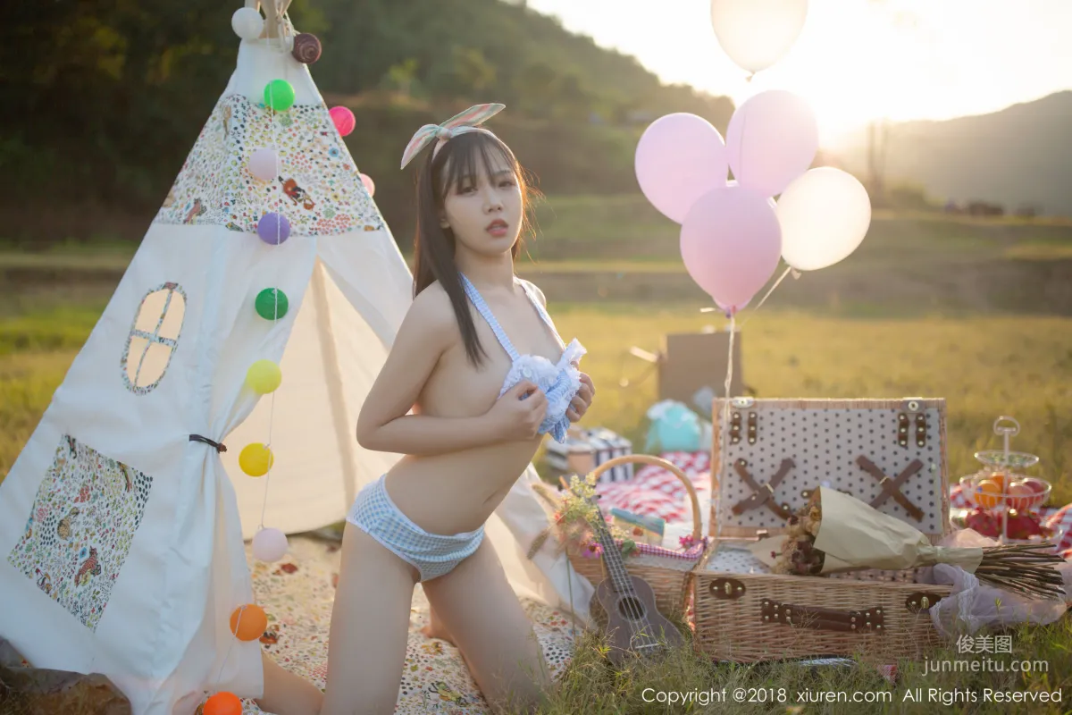 Xu Weiwei mia "Sexiness and Romance Under the Sunset" [XiuRen] No.1207 Photo Set photo 14