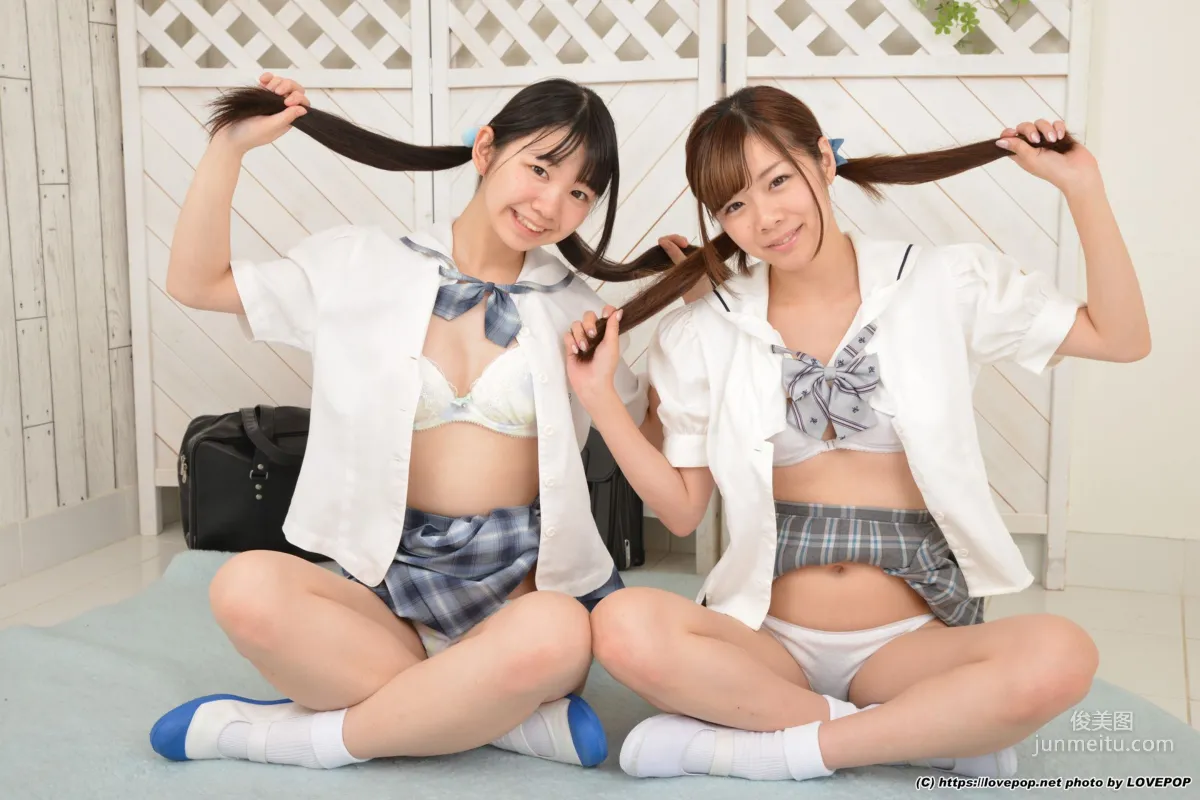 白井ゆずか&森保さな(森保沙奈) Photoset 01 [LOVEPOP] 寫真集 64