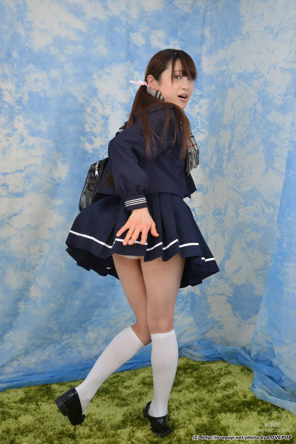 涼宮琴音 《iron bar panchira ! Sailor suit! - PPV》 [LOVEPOP] 寫真集 25