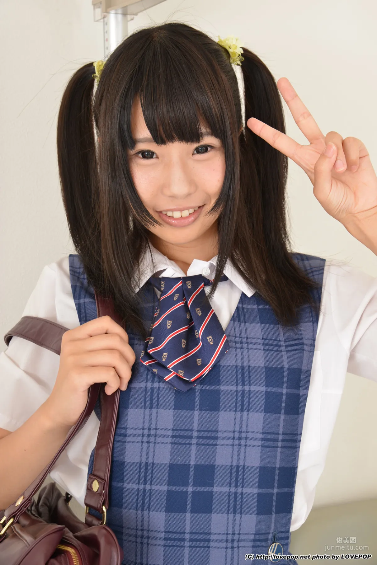 水嶋アリス/水岛爱丽丝《Uniform vest - PPV》 [LOVEPOP] 写真集3