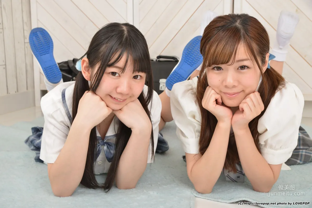白井ゆずか&森保さな(森保沙奈) Photoset 01 [LOVEPOP] 寫真集 44