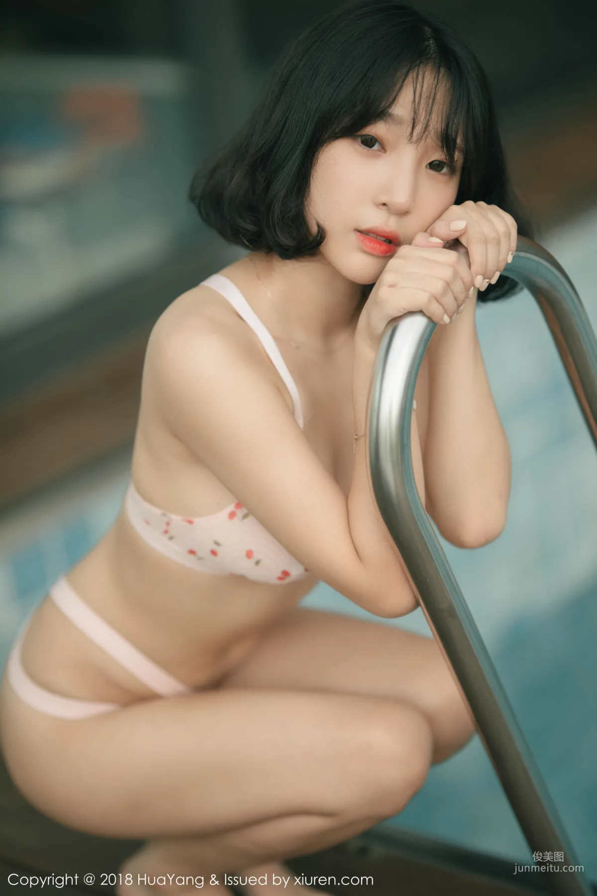 模特_卿卿《韓國妹子》 [花漾HuaYang] Vol.085 寫真集 34