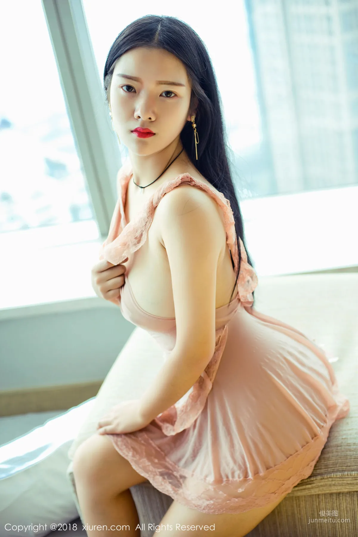 Ling Xier 'High and Cold European-Size Schoolgirl' [XiuRen] No.1197 Photo Set photo 44