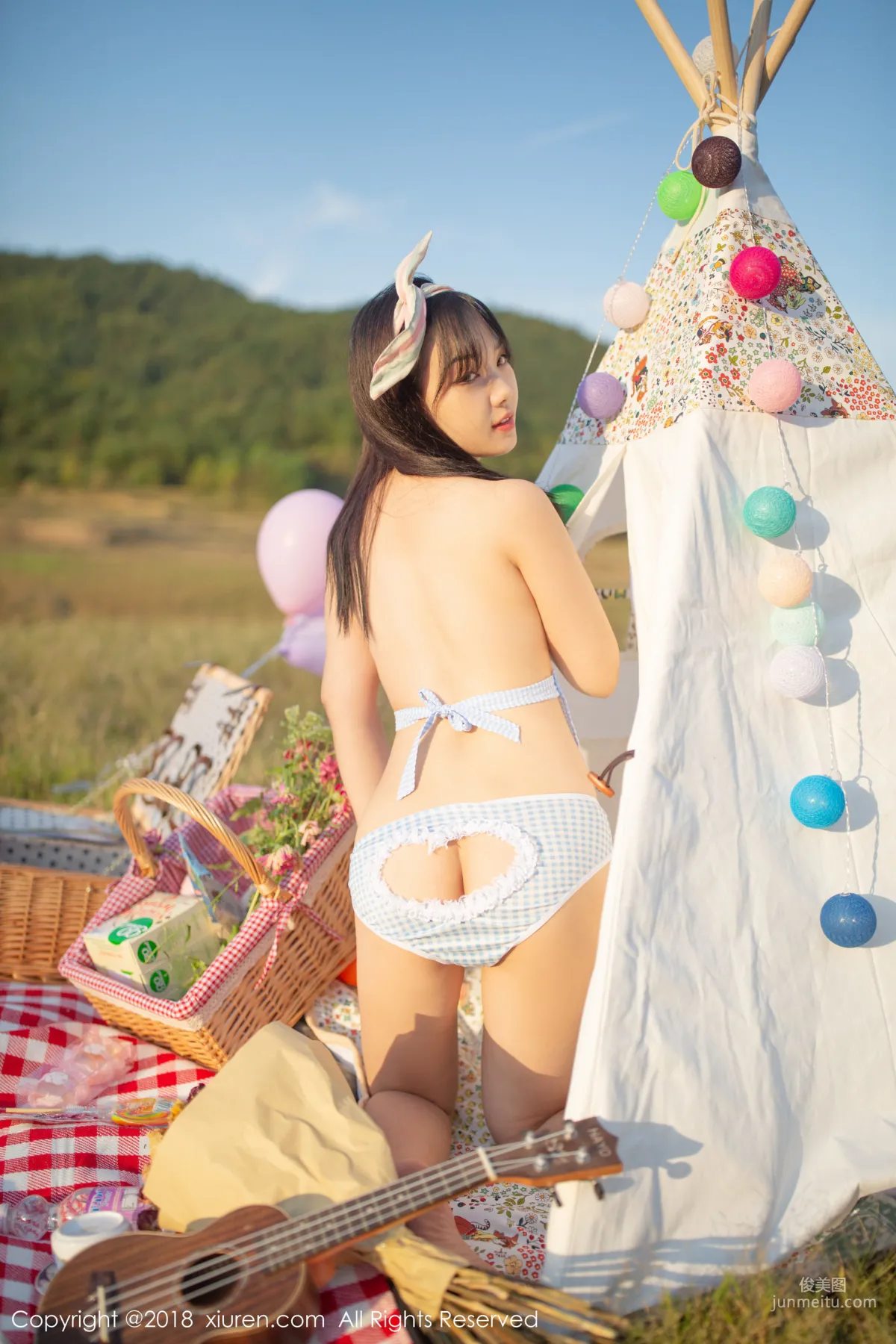 Xu Weiwei mia "Sexiness and Romance Under the Sunset" [XiuRen] No.1207 Photo Set photo 27
