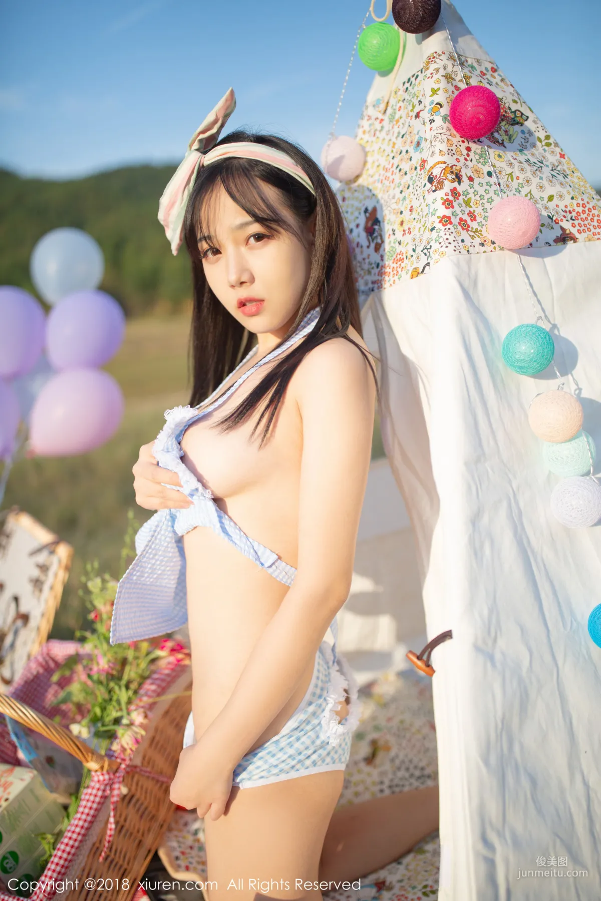 Xu Weiwei mia "Sexiness and Romance Under the Sunset" [XiuRen] No.1207 Photo Set photo 25