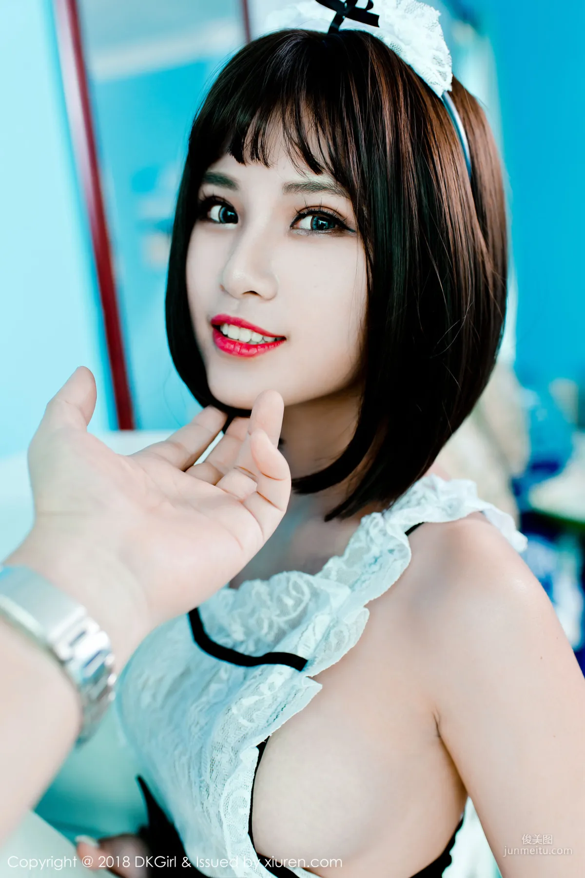 Meng Baoer BoA Caring Maid Private Shoot Temptation [DKGirl] Vol.087 Photo Set photo 14
