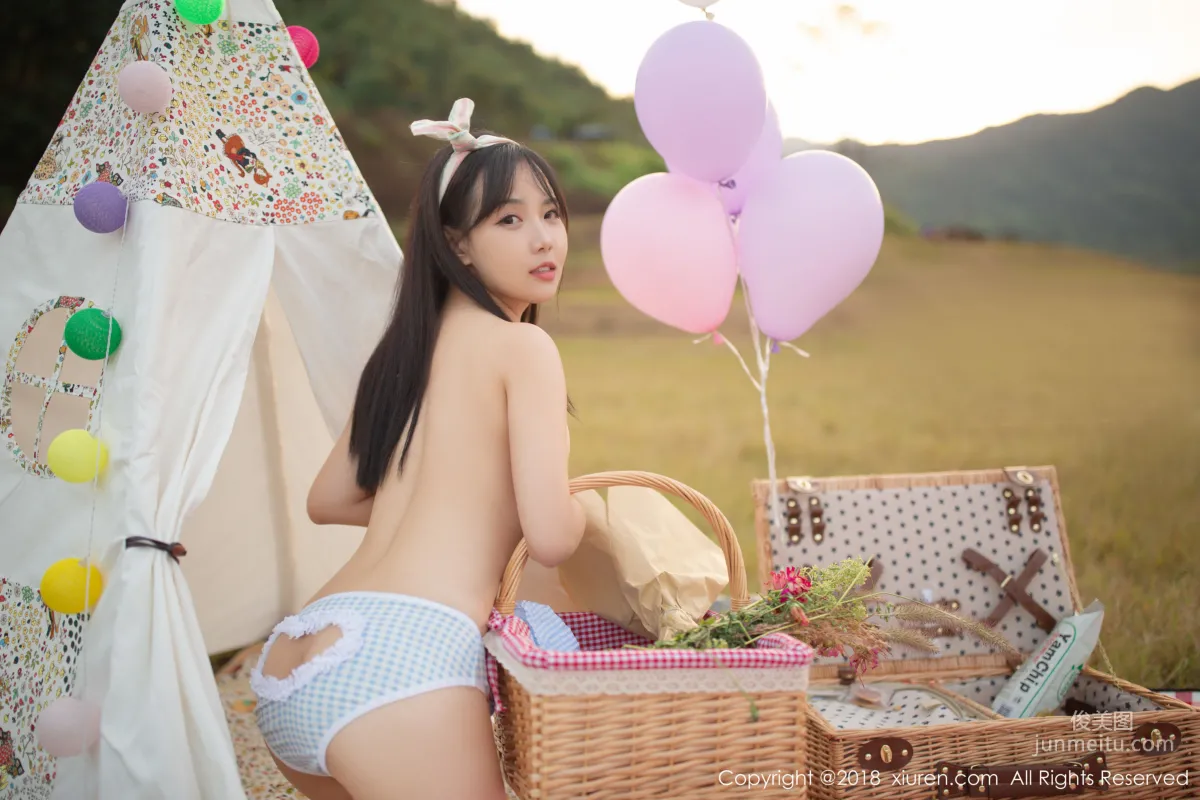 Xu Weiwei mia "Sexiness and Romance Under the Sunset" [XiuRen] No.1207 Photo Set photo 72