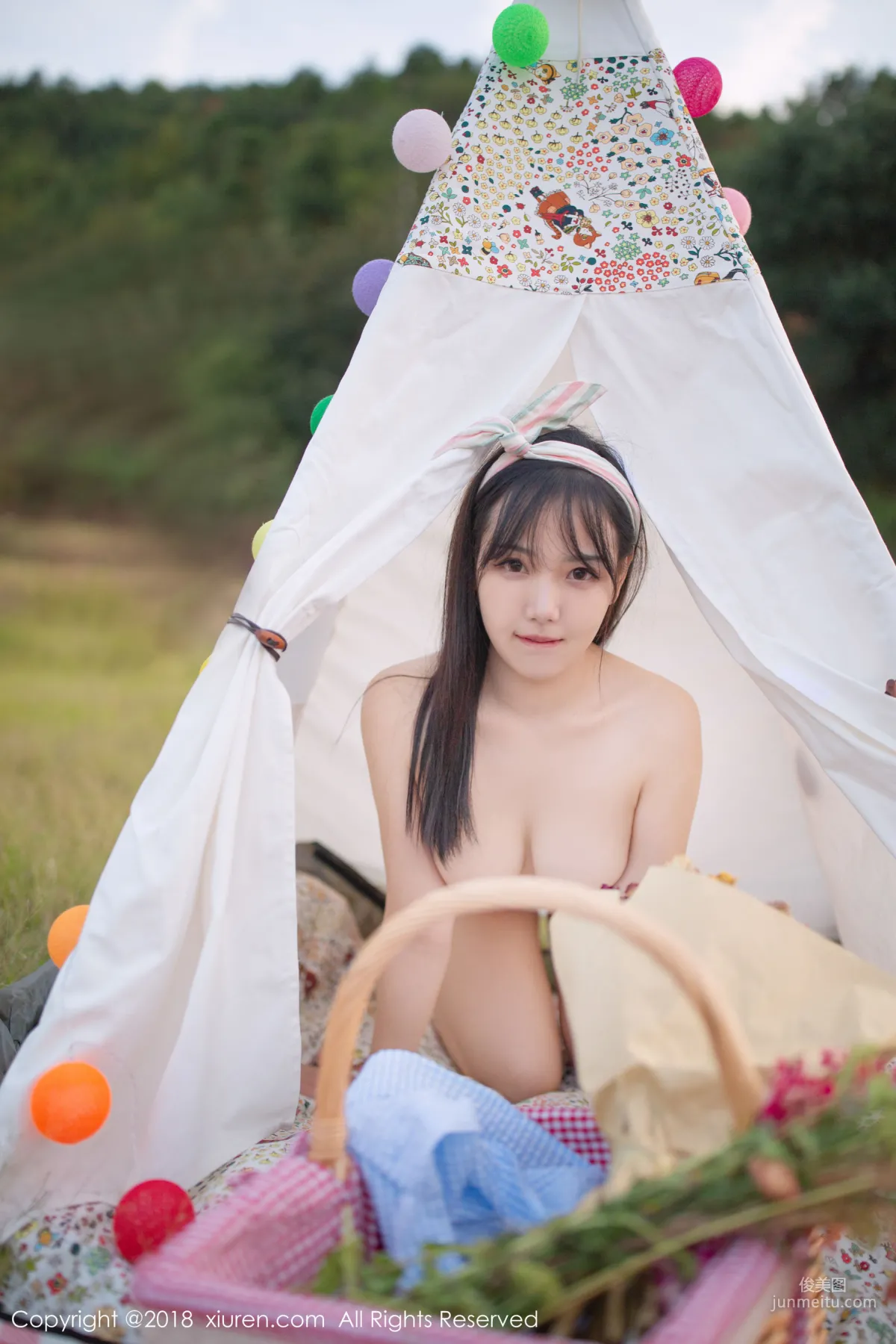 Xu Weiwei mia "Sexiness and Romance Under the Sunset" [XiuRen] No.1207 Photo Set photo 67