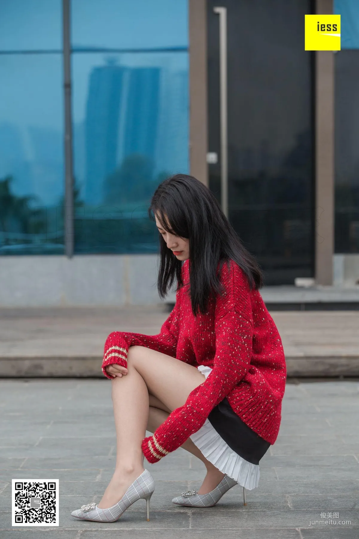 模特姗姗《街拍姗姗和小助理》 [異思趣向IESS] 寫真集 72