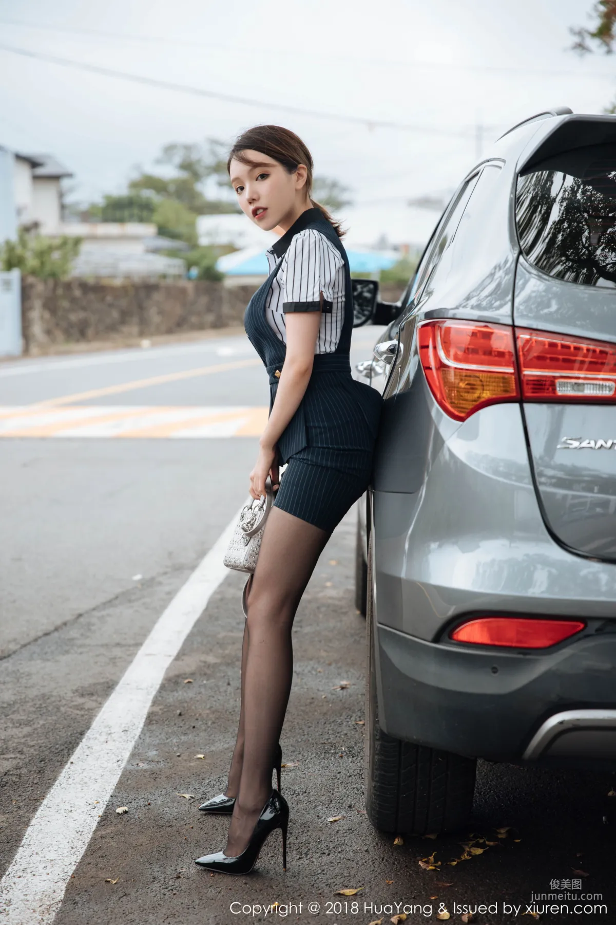 Huang Leran Black Stockings Temptation Splendid Presentation [HuaYang] Vol.087 Photo Set photo 12