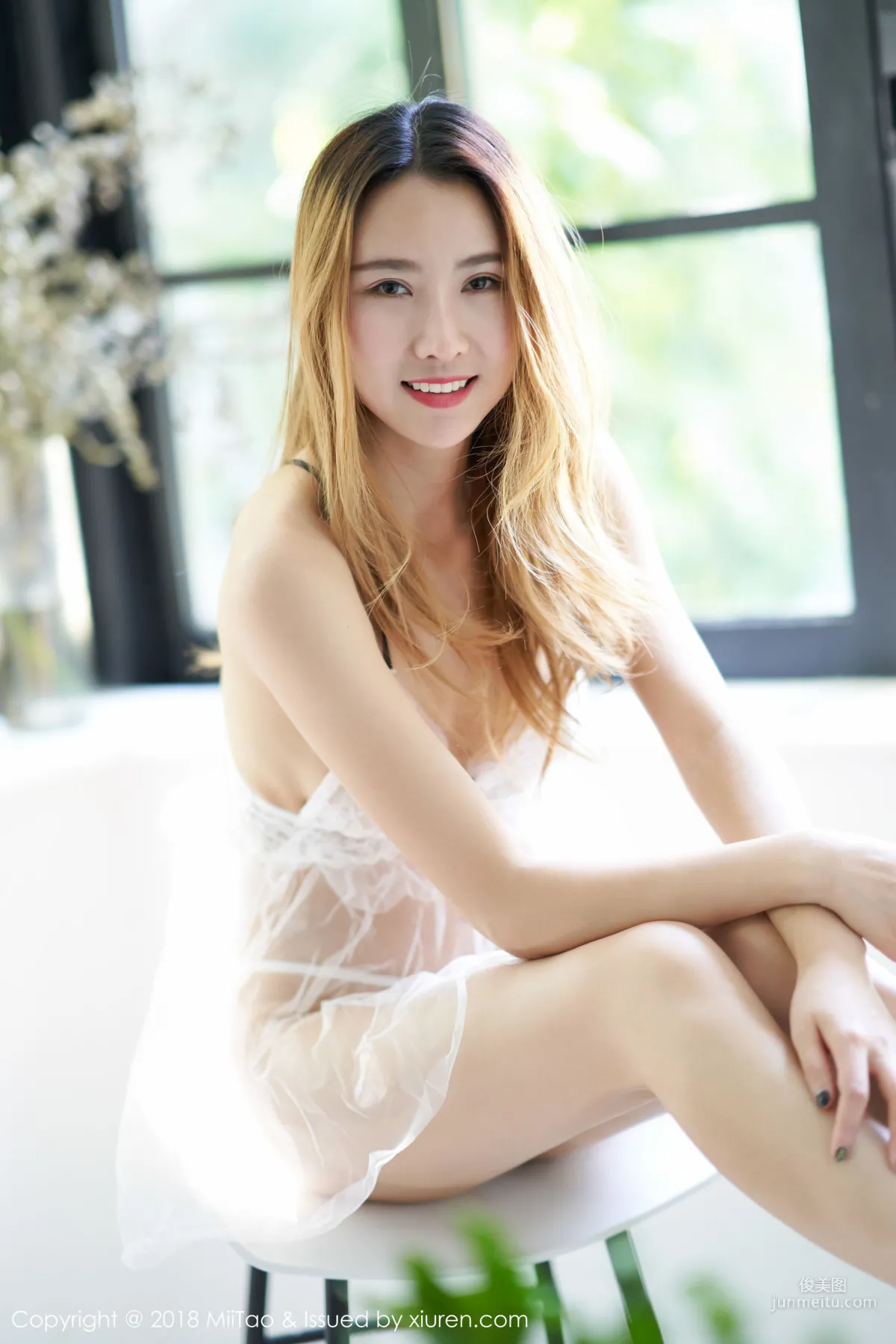 Mengmeng Momo, Tall Natural Beauty [MiiTao] VOL.118 Photo Set photo 16