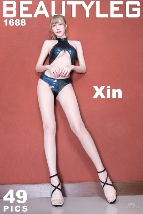 李小星Xin《肉絲短裙美腿+泳裝高跟》 [Beautyleg] No.1688 寫真集