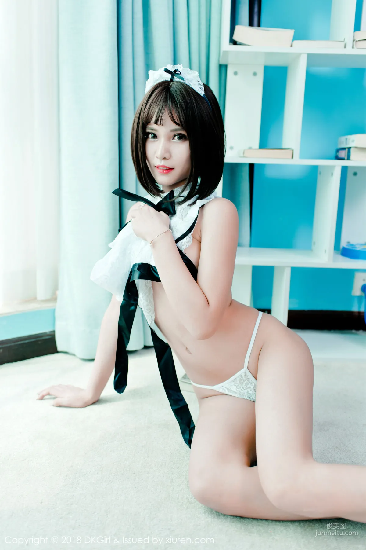 Meng Baoer BoA Caring Maid Private Shoot Temptation [DKGirl] Vol.087 Photo Set photo 22