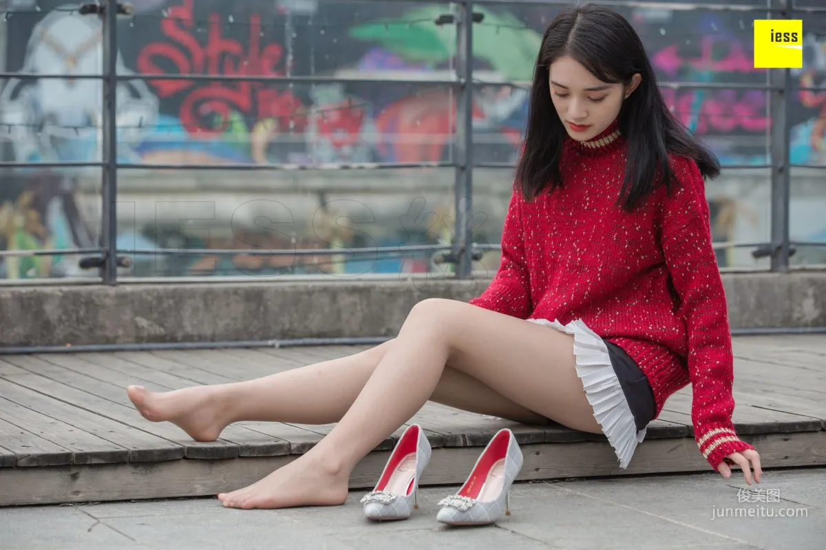 模特姗姗《街拍姗姗和小助理》 [異思趣向IESS] 寫真集 58