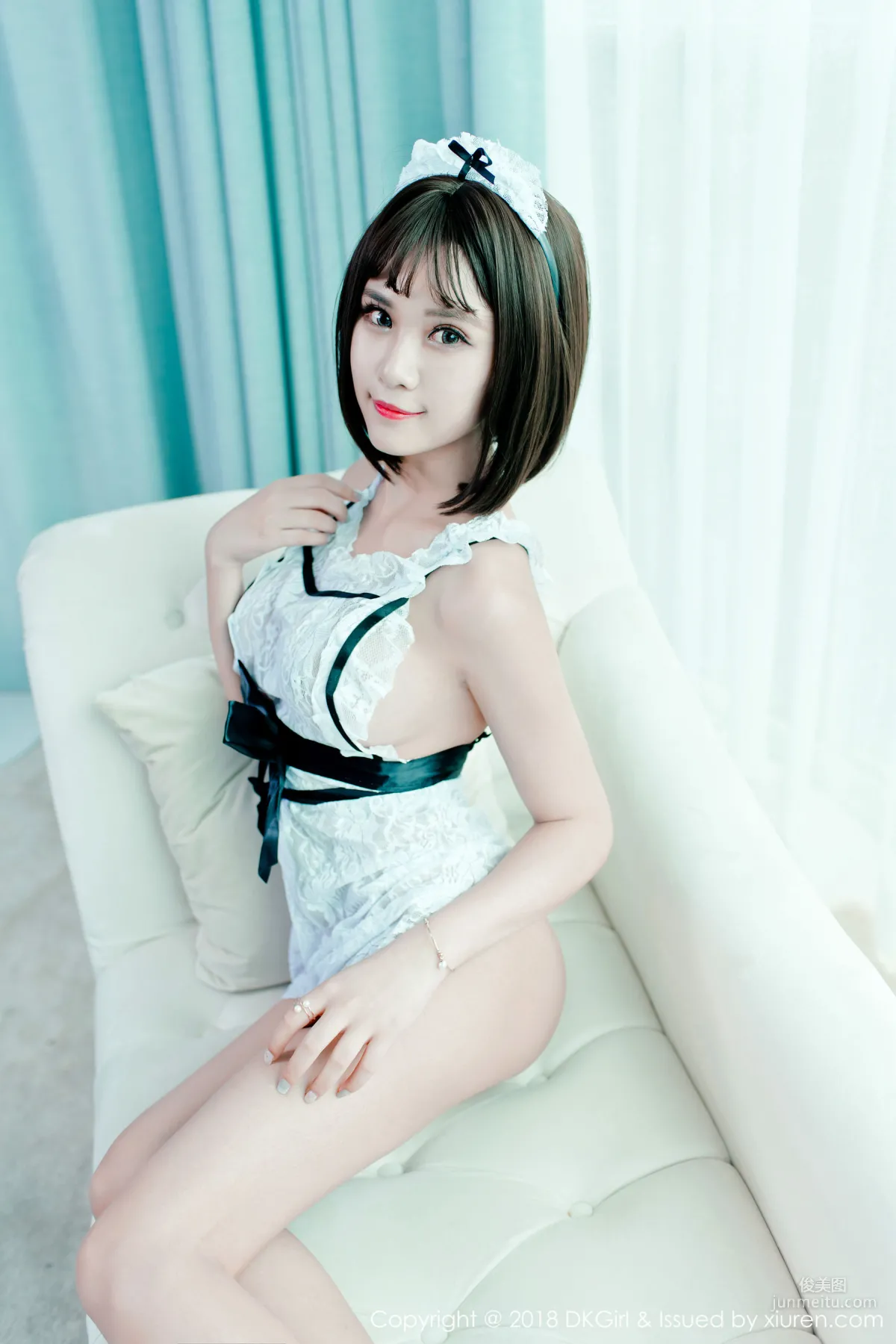 Meng Baoer BoA Caring Maid Private Shoot Temptation [DKGirl] Vol.087 Photo Set photo 4