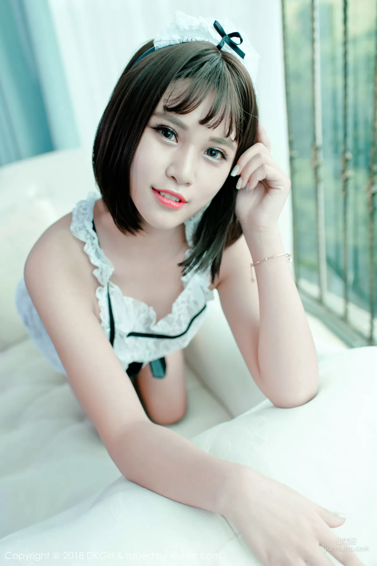 Meng Baoer BoA Caring Maid Private Shoot Temptation [DKGirl] Vol.087 Photo Set photo 9