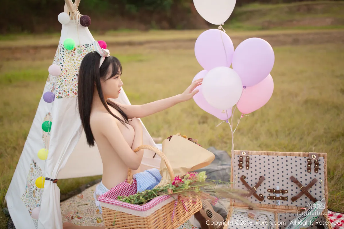 Xu Weiwei mia "Sexiness and Romance Under the Sunset" [XiuRen] No.1207 Photo Set photo 71