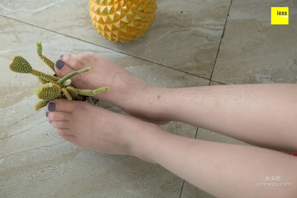 Model Jiu Mei, Jiu Mei Treats You to Pineapple [IESS] Silk Enjoyer 348 Photo Set photo 54