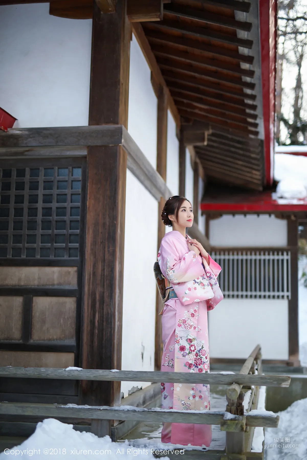 Mao Bao, Traditional Kimono and Pink Bikini [XiuRen] No.1228 Photo Set photo 15