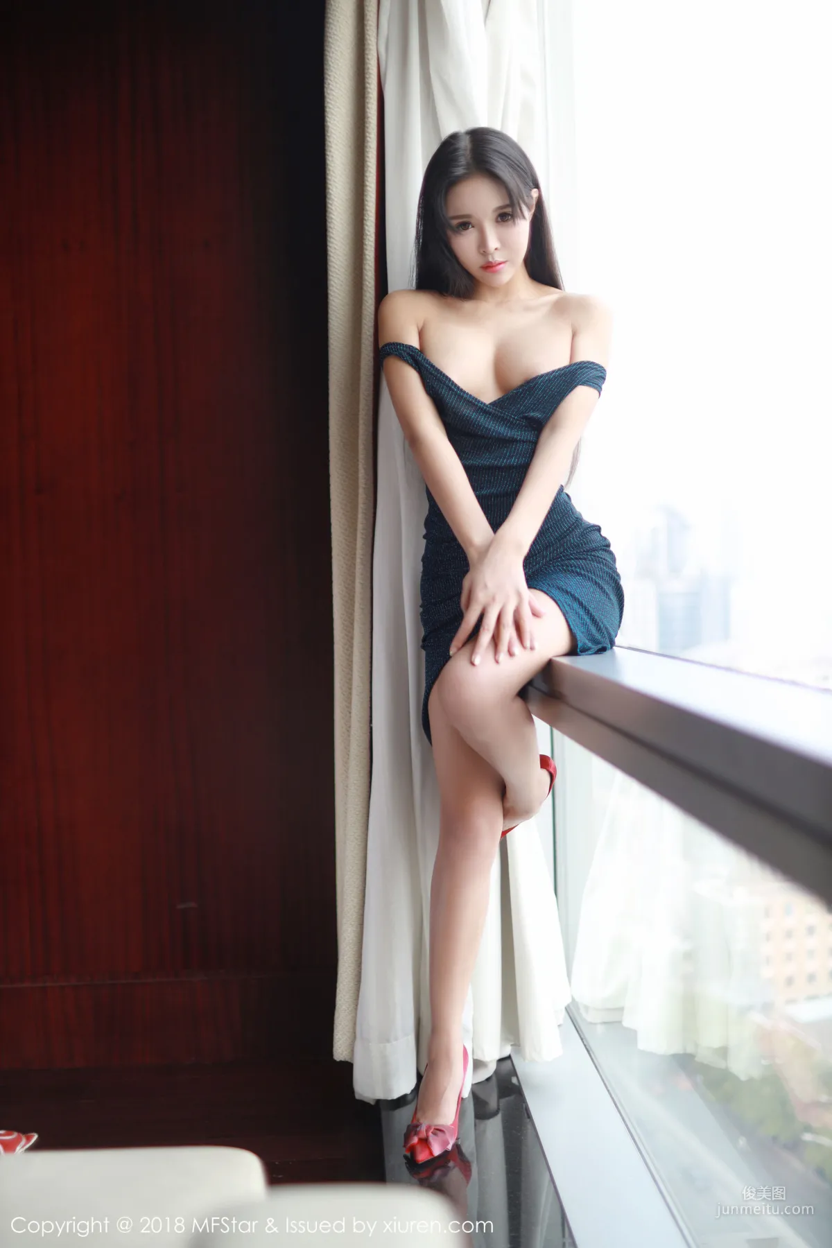Han Xiuran "Extremely Alluring Private Shoot Charm" [MFStar] Vol.161 Photo Set photo 26