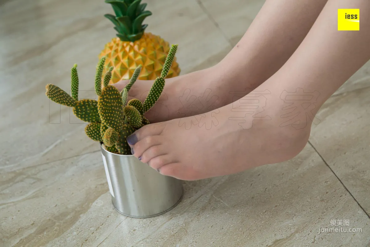 Model Jiu Mei, Jiu Mei Treats You to Pineapple [IESS] Silk Enjoyer 348 Photo Set photo 53