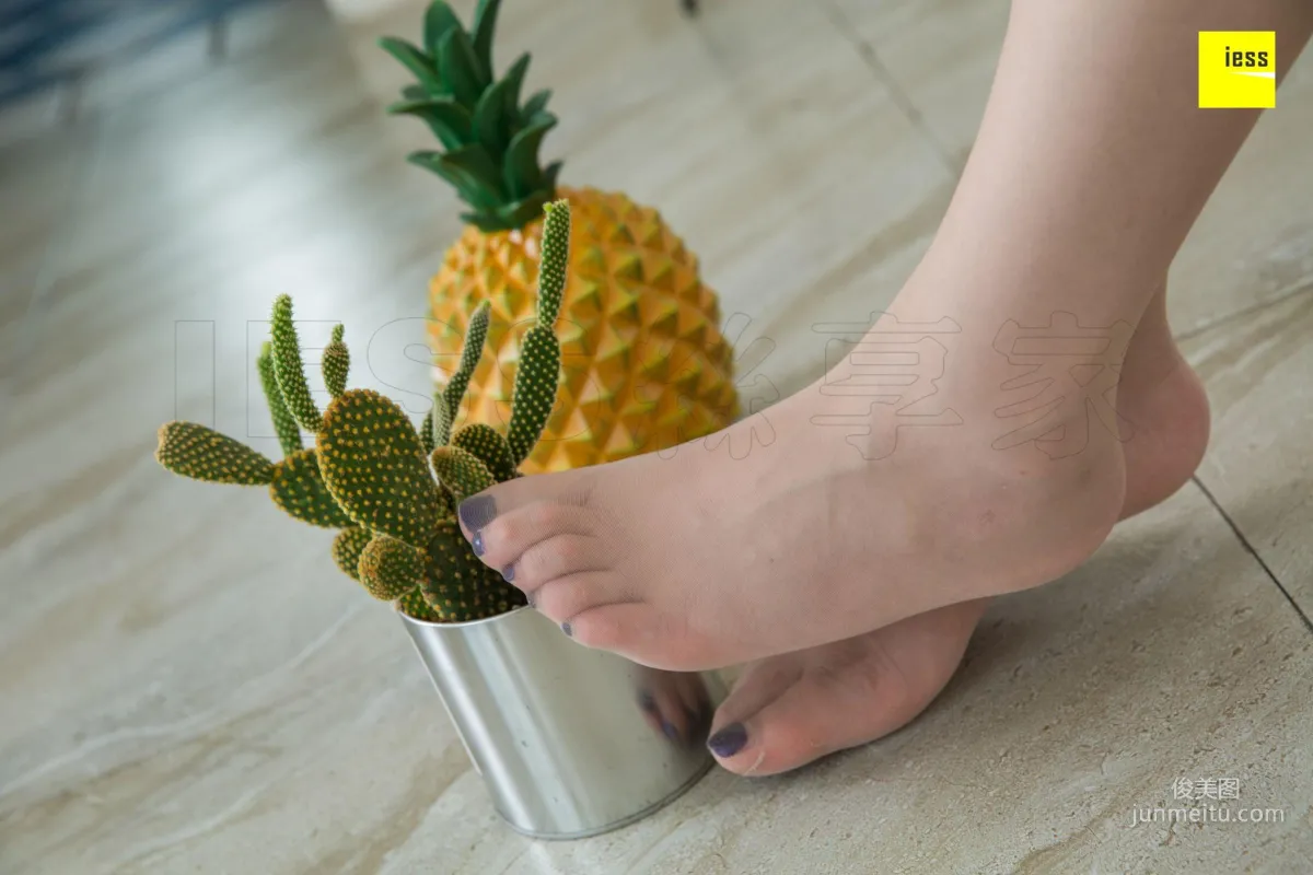 Model Jiu Mei, Jiu Mei Treats You to Pineapple [IESS] Silk Enjoyer 348 Photo Set photo 55