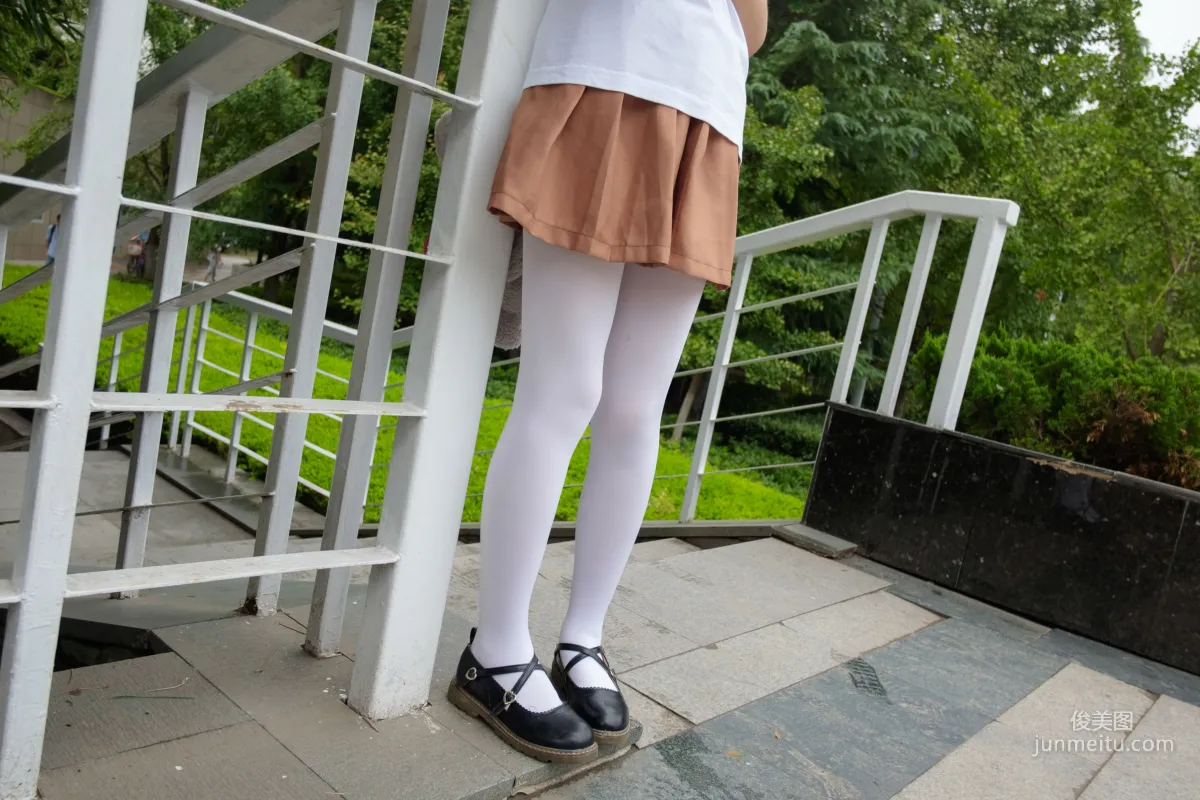 《高中女生JK白絲外拍》 [森蘿财團] BETA-004 寫真集 15